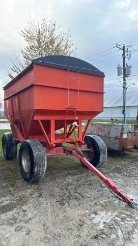 BRUNS 430 GRAVITY WAGON WITH TARP