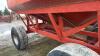 BRUNS 430 GRAVITY WAGON WITH TARP - 12