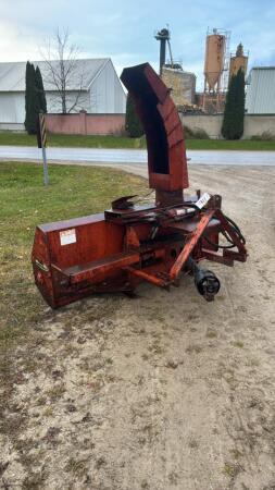 NEW IDEA 7FT SINGLE AUGER SNOWBLOWER