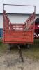 19FT X 7FT WOODEN THROWER WAGON - 2