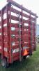 19FT X 7FT WOODEN THROWER WAGON - 5