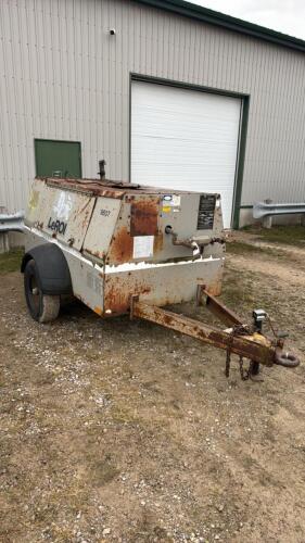 1998 LEROI 185CFM DIESEL AIR COMPRESSOR