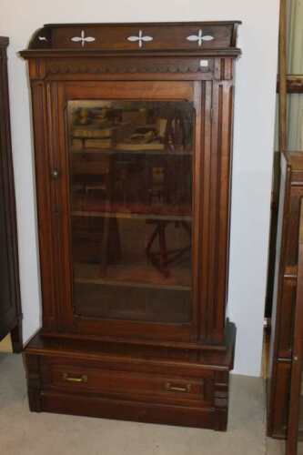 China Cabinet On Base (2 Piece)