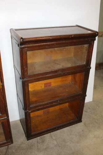 3 Tiered Barrister's Bookcase, As Found