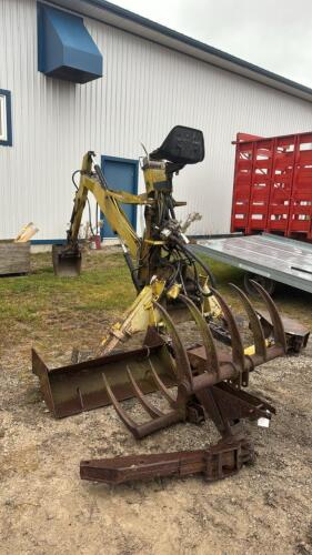 MCCONNELL 3PTH BACKHOE WITH ATTACHMENTS