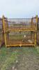 PAIR OF STEEL 80IN X 38IN X 32IN STACKING CRATES - 2