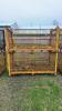 PAIR OF STEEL 80IN X 38IN X 32IN STACKING CRATES - 4