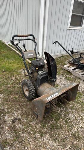 NOT RUNNING: CRAFSTMAN 11HP 30IN SNOWBLOWER