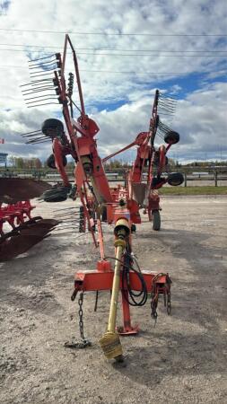 KUHN GA7302DL DOUBLE ROTOR RAKE (SEE NOTE)
