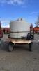 1200 GALLON POLY TANK ON WAGON WITH PUMP - 5
