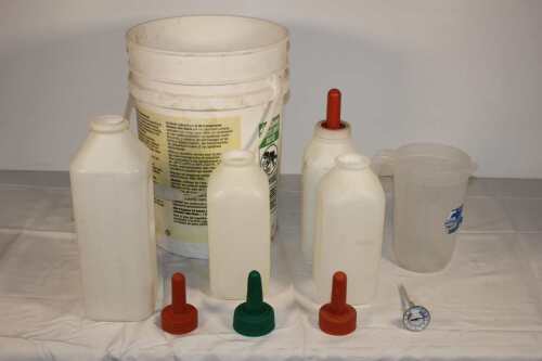 4 Plastic Nursing Bottles