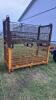 PAIR OF STEEL 80IN X 38IN X 32IN STACKING CRATES - 5
