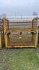 PAIR OF STEEL 80IN X 38IN X 32IN STACKING CRATES - 2