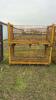 PAIR OF STEEL 80IN X 38IN X 32IN STACKING CRATES - 4