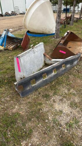 GALVANIZED 6FT ALLEY SCRAPER