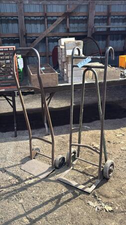 (2) 2 Wheel Carts