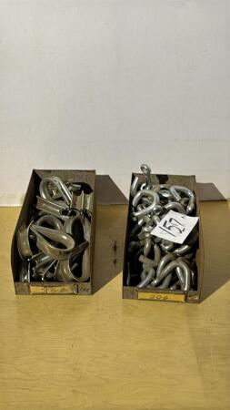 Quantity of Rope Thimbles and Cold Shuts