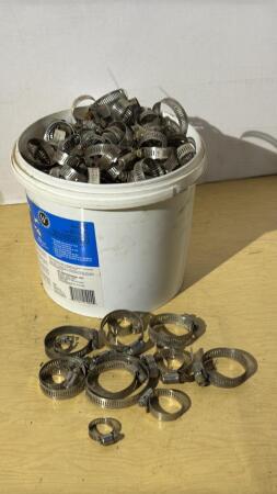 Large Assortment of Gear Clamps