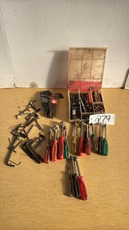 Assortment of Allen Keys, Driver Bits, Nut Drivers