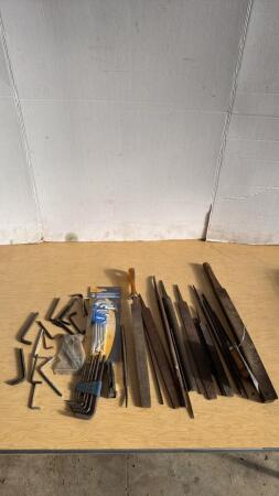 Quantity of Files and Allen Keys