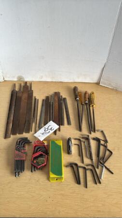 Assorted Allen Keys and Files