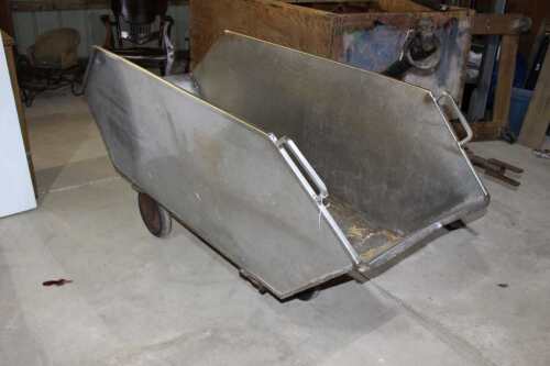 Stainless Feed Cart, 6ft. Long