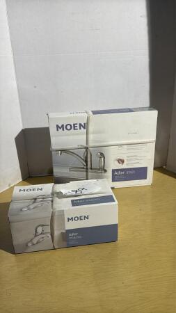 New Moen Kitchen and Vanity Faucet