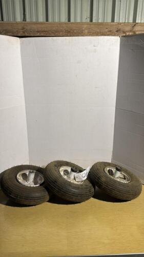 3 Tires on Rims