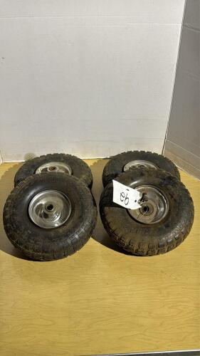 4 Tires on Rims