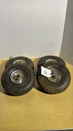 4 Tires on Rims