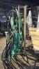 Metal Stand and 5 Garden Hoses - 6