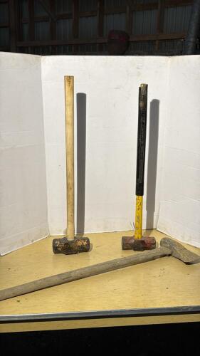 3 Sledge Hammers