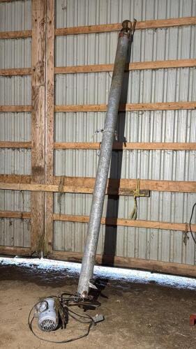 5in Auger with Electric Motor