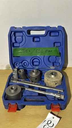9Pc. Masonry Hole Saw Kit
