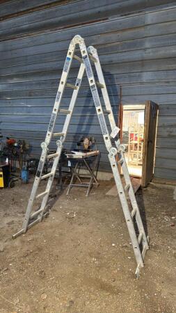 Folding Stair Ladder