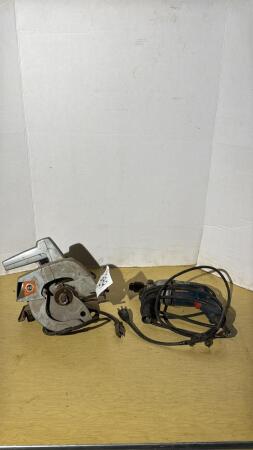 B&D Skill Saw and AEG 3/8 Drill
