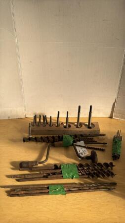 Fostner Bits, Spade Bits, Wood Auger Bits Etc.