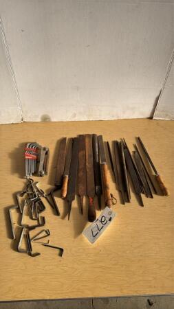 Quantity of Files and Allen Keys