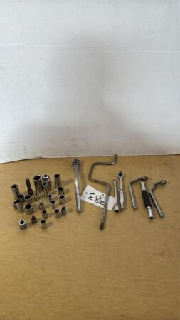 3/8in Drive Sockets, Ratchet, and Extensions