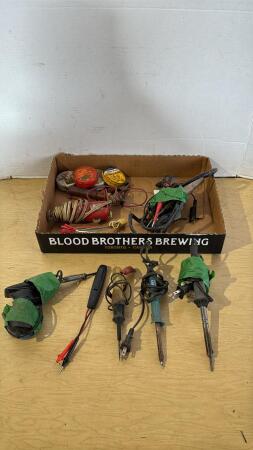 Test Lights, Soldering Irons, Engraver Etc