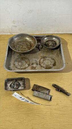 (4) Magnetic Trays and Tip Cleaners