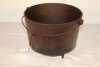 Footed Cast Iron Pot, 11" Diameter - 2