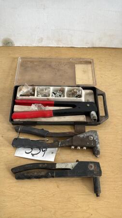 Rivet Nut Tool Kit and (2) Rivet Guns