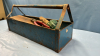 Metal Tote with Hand Tools - 5