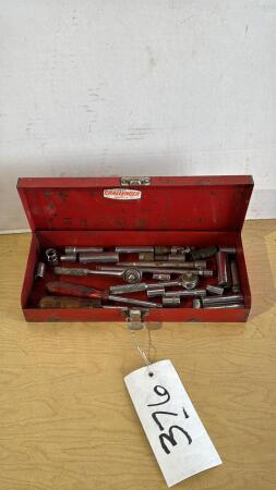 Assorted 1/4in Ratchets and Sockets