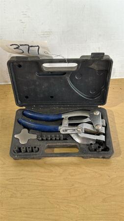 Metal Punch Set with Case