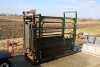 Portable Cattle Squeeze With Locking Head Gate