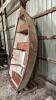83IN x 48IN WOODEN ROW BOAT - 6