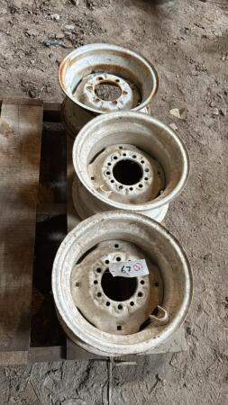 LOT OF 3 RIMS