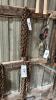 2 LOGGING CHAINS WITH HOOKS